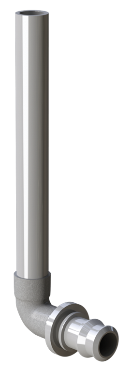 Трубка приборная Г-образная ПЕКС 16 (1.8) х 15 - L300
