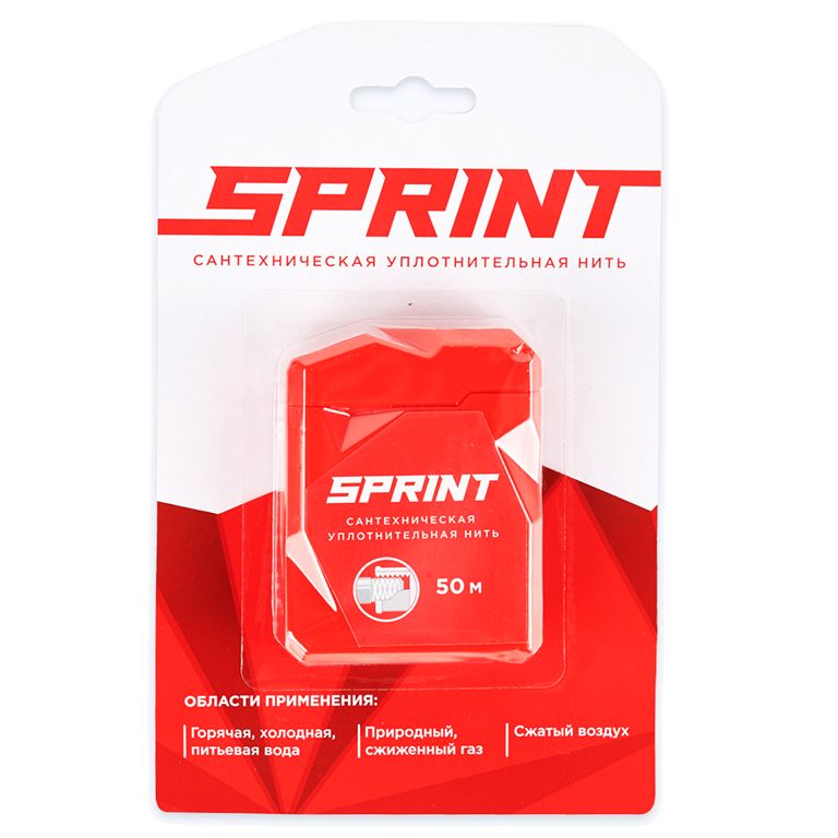 Нить уплотнительная Sprint 50м бокс 