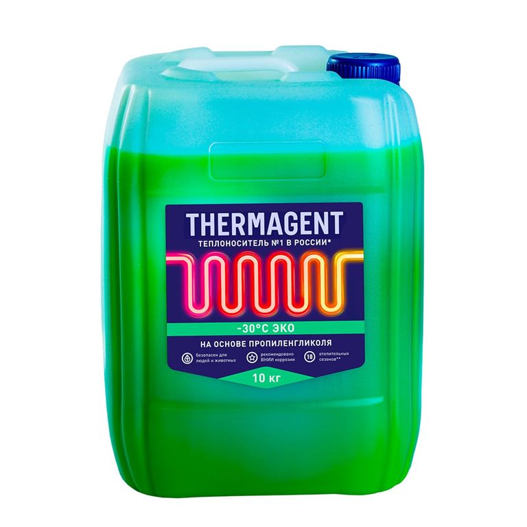 Теплоноситель THERMAGENT -30 ЭКО Пропиленгликоль 10кг